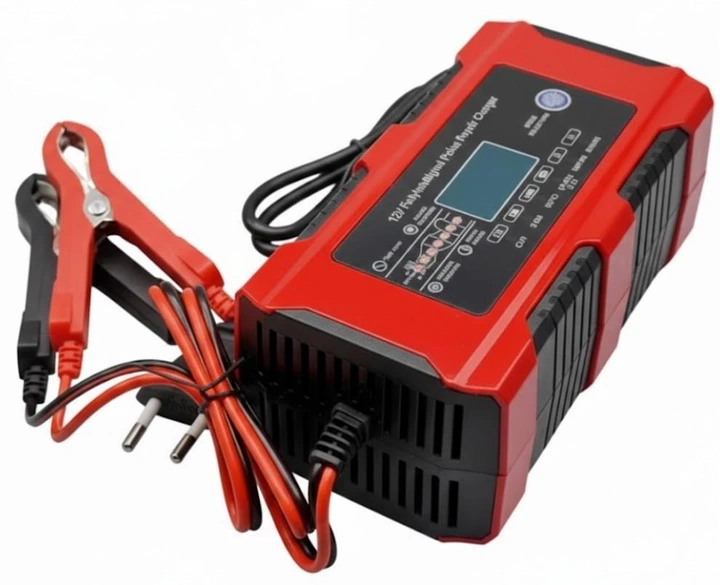 Зарядное устройство 12V 10A Charger Pulse Repair для зарядки автомобильных аккумуляторов - изображение 2