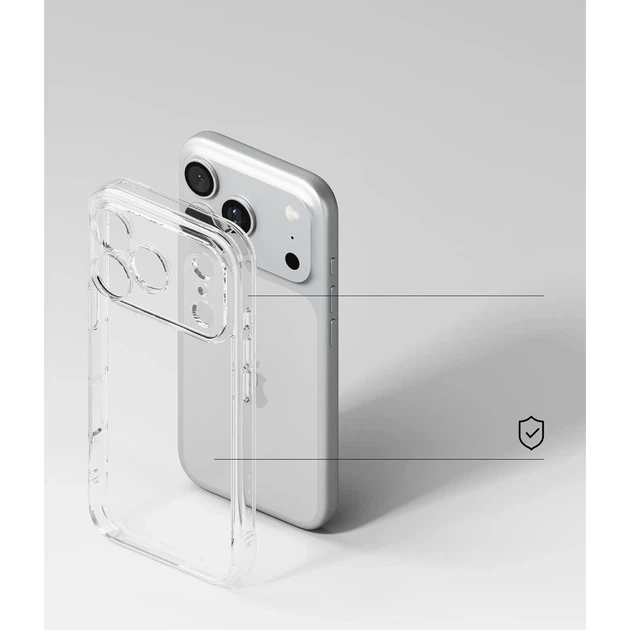 Чехол Ringke Fusion для iPhone 18 Pro | 17 Pro Clear (8800380462519) - изображение 6
