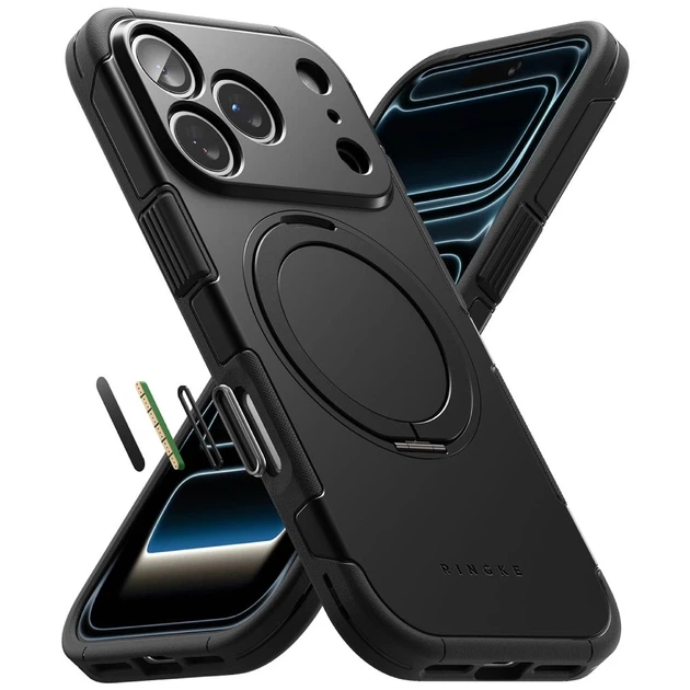 Чехол Ringke Alles Magnetic для iPhone 18 Pro | 17 Pro Black (8800380463202) - Фото 6 Чехол Ringke Alles Magnetic для iPhone 18 Pro | 17 Pro Black (8800380463202) - изображение 6