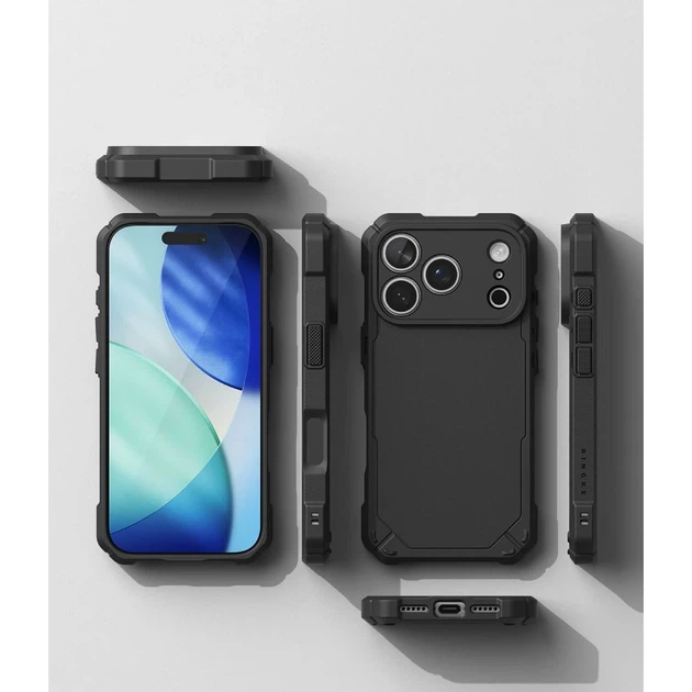 Чехол Ringke Rugged Gear Magnetic для iPhone 18 Pro Max | 17 Pro Max Black (8800380462267) - изображение 5