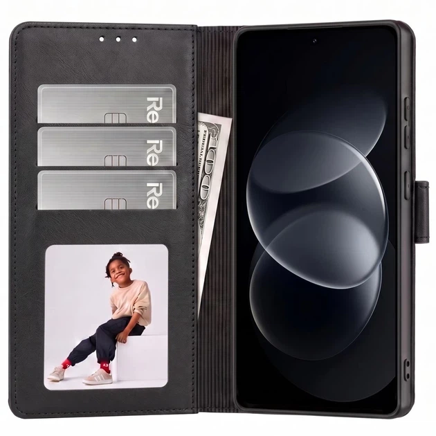 Чехол Tech-Protect Wallet для Xiaomi Redmi Note 17 Pro Max 5G Matte Black with MagSafe (5906302326495) - изображение 2