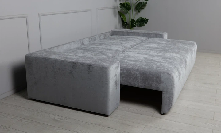 Диван Frisco Турин 2500х1000х830 мм ткань Etro 15 Серый (25931-Turin) - изображение 9