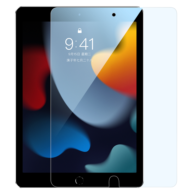 Захисна плівка із загартованого скла ESR для iPad 9/8/7, 2021/20, планшета Apple, 10,2-дюймового Air3/Pro 10,5 дюймів, із захистом від відбитків пальців, ударостійка скляна плівка - изображение 4