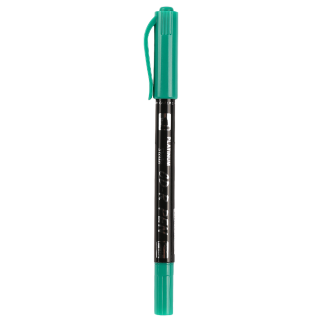 Авторучка PLATINUM CPM-29, ручка з двома наконечниками CD, два маркери на масляній основі, ручка для малювання ліній, 10 ручок в коробці, зелений колір - Фото 4 Авторучка PLATINUM CPM-29, ручка з двома наконечниками CD, два маркери на масляній основі, ручка для малювання ліній, 10 ручок в коробці, зелений колір - изображение 4