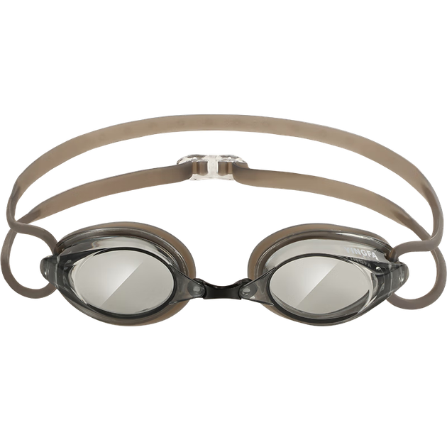 Плавальні окуляри YINGFA, високої чіткості, антизапотівання, для змагань з перегонів та тренувань, мала оправа, для студентів, чоловіків та жінок, плавальні окуляри Y570AF чорного кольору - изображение 4