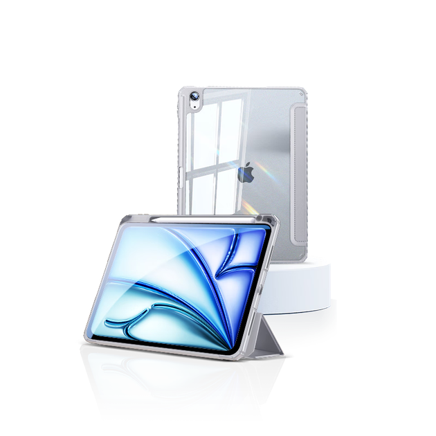 Чехол для планшета Apple iPad Air 11" 2026/2025/2024/Air 5 2022/Air 4 2020 Ugreen Grey - Фото 4 Чехол для планшета Apple iPad Air 11" 2026/2025/2024/Air 5 2022/Air 4 2020 Ugreen Grey - изображение 4