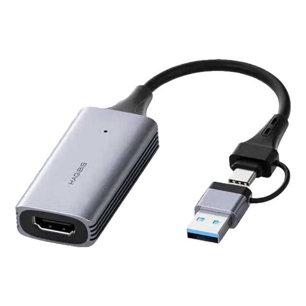Плата відеозахоплення Hagibis, HDMI-конвертер для прямої трансляції Switch, кабель захоплення Type-C, вхід 4K, підключення гри PS5 NS до планшета та ноутбука - зображення 4
