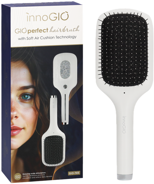 Elektryczna szczotka do włosów Innogio GIOperfect GIO-745 - Zdjęcie 2 Elektryczna szczotka do włosów Innogio GIOperfect GIO-745 - obraz 2
