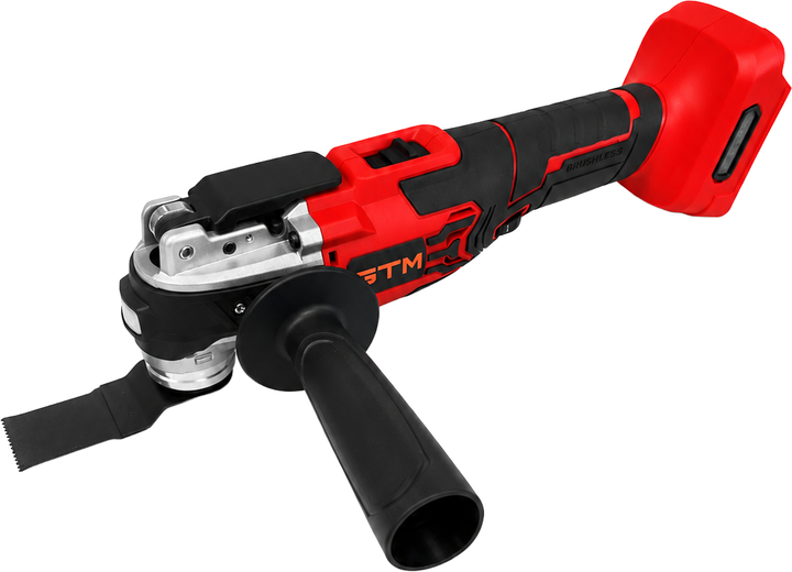 Реноватор аккумуляторный GTM MFTC18/3BL многофункциональный инструмент 6000-21000 циклов/мин (MFTC18/3BL_BARE TOOL) - изображение 2