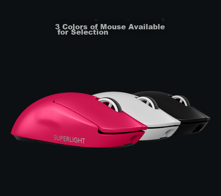 Миша Logitech G Pro X Superlight 2 Lightspeed Wireless/USB Pink - Фото 2 Миша Logitech G Pro X Superlight 2 Lightspeed Wireless/USB Pink - зображення 2