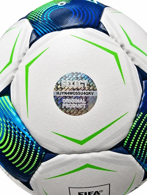 Мяч футзальный Select FB Futsal Tornado FIFA белый синий размер 4 - изображение 5