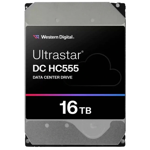 Жесткий диск внутренний Western Digital Ultrastar HC555 16TB 7200rpm 512MB - Фото 1 Жесткий диск внутренний Western Digital Ultrastar HC555 16TB 7200rpm 512MB - изображение 1