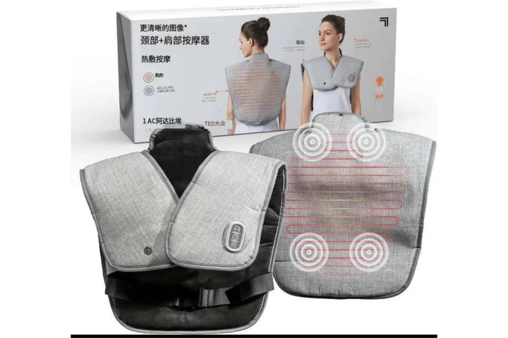 Електрогрілка для спини та шиї Heating Pad 52 x 50 см 100 Вт - Фото 1 Електрогрілка для спини та шиї Heating Pad 52 x 50 см 100 Вт - изображение 1