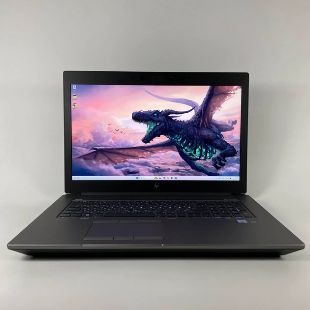 Мобільна робоча станція Б-клас HP zBook 17 G6 / 17.3" (1920x1080) IPS / Intel Core i5-9400H (4 (8) ядра по 2.5 - 4.3 GHz) / 16 GB DDR4 / 480 GB SSD / nVidia Quadro T1000, 4 GB GDDR5, 128-bit / WebCam / TouchID б/в + Подарунок Бездротова миша / USB - Фото 2 Мобільна робоча станція Б-клас HP zBook 17 G6 / 17.3" (1920x1080) IPS / Intel Core i5-9400H (4 (8) ядра по 2.5 - 4.3 GHz) / 16 GB DDR4 / 480 GB SSD / nVidia Quadro T1000, 4 GB GDDR5, 128-bit / WebCam / TouchID б/в + Подарунок Бездротова миша / USB - зображення 2