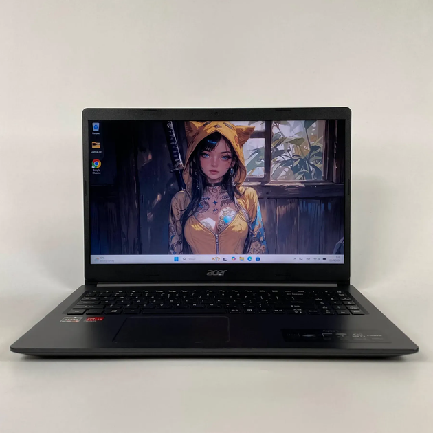 Ноутбук Б-класс Acer Aspire 3 A515-44 / 15.6" (1366x768) TN / AMD Ryzen 5 4500U (6 ядер по 2.3 - 4.0 GHz) / 8 GB DDR4 / 256 GB SSD / AMD Radeon RX Vega 6 Graphics / WebCam б/у + Подарок Беспроводная мышь / USB - изображение 2