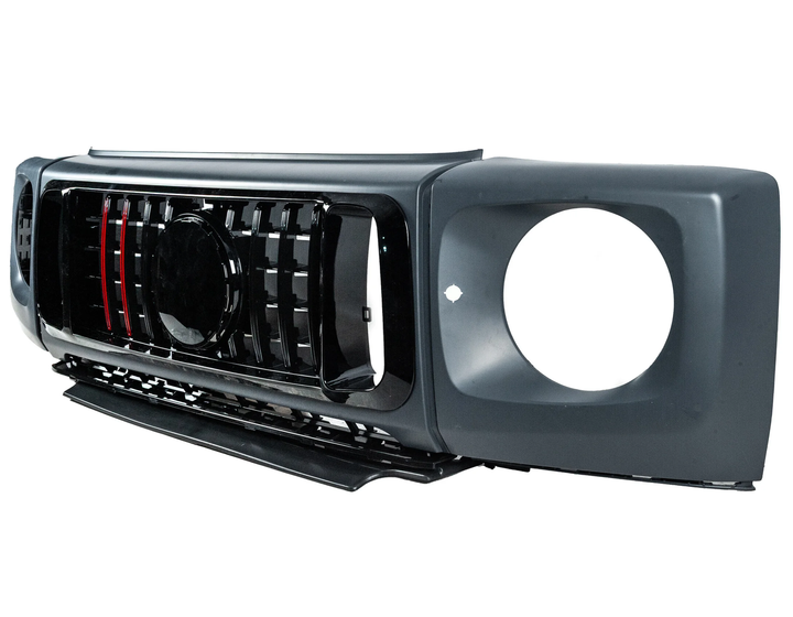 Решетка радиатора Rocket для Mercedes G сlass W463 2018-2024 гг - изображение 4