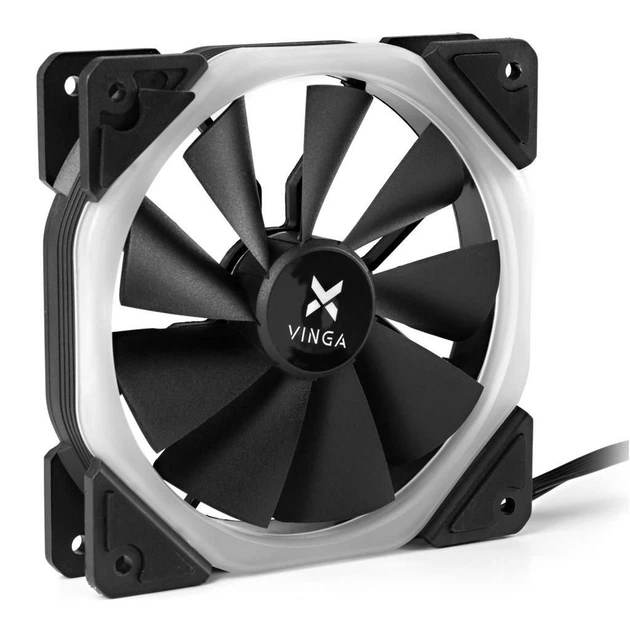 Кулер для корпуса Vinga (RGB fan-03) - Фото 2 Кулер для корпуса Vinga (RGB fan-03) - изображение 2