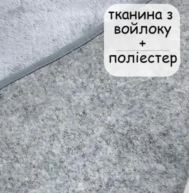 Электропростынь от повербанка 160х80 см, Usb одеяло с подогревом, 3 режима нагрева от 35 до 60 градусов, с автоматическим отключением, серый - изображение 10