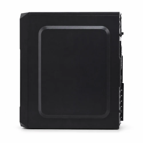 Корпус GTL T1638E1-U2 Black, БЖ 400W, Midi Tower, ATX / MicroATX / Mini ITX, 2xUSB 2.0, CPU - 150мм/VGA - 300мм, 1x80мм PWM, 365x176x410 мм, 0.4 мм, 2.4 кг - изображение 3