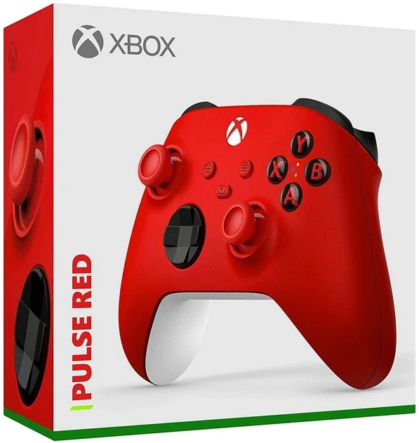 Бездротовий геймпад Microsoft Xbox Wireless Controller Pulse Red (QAU-00012) - Фото 7 Бездротовий геймпад Microsoft Xbox Wireless Controller Pulse Red (QAU-00012) - зображення 7
