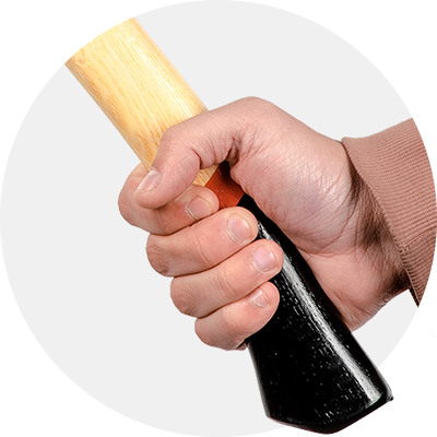 Сокира 1000 г, ручка з ясена, 48-57 HRC HT-0258 - Фото 4 Сокира 1000 г, ручка з ясена, 48-57 HRC HT-0258 - изображение 4