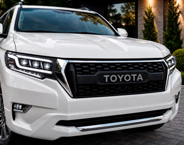 Решітка радіатора OffRoad для Toyota Land Cruiser Prado 150 2017+ - зображення 2