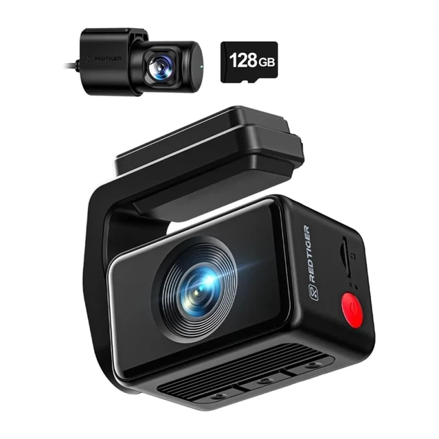 Видеорегистратор Redtiger F4 Pro WiFi 4K + 1080p 128GB (F4 Pro(128G)) - изображение 2