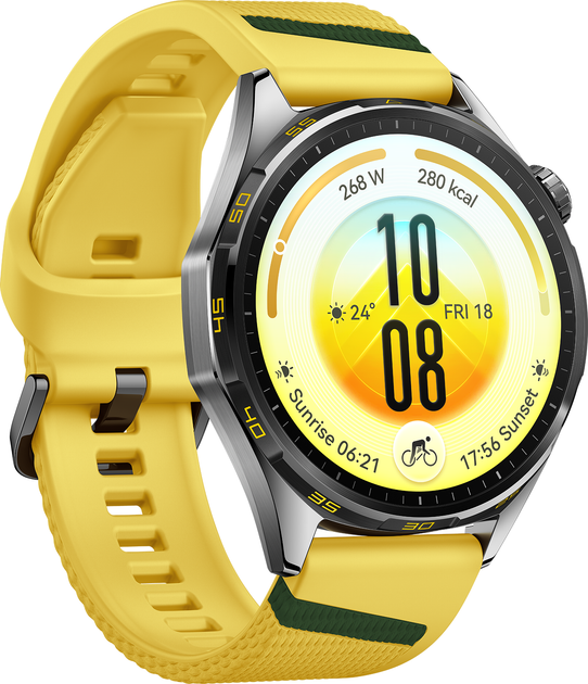 Смарт-годинник Huawei Watch GT 7 46mm Yellow (6942711308614) - Фото 3 Смарт-годинник Huawei Watch GT 7 46mm Yellow (6942711308614) - зображення 3