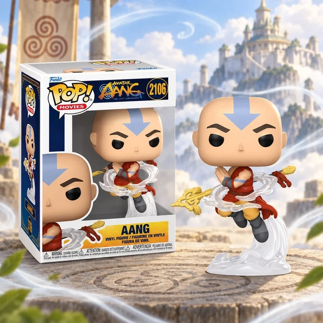 Игровая фигурка Funko POP Аанг серии Аватар Последний защитник - Фото 3 Игровая фигурка Funko POP Аанг серии Аватар Последний защитник - изображение 3