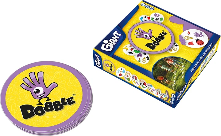Настольная игра Rebel Dobble Giant ZYGDOBGI0101PL (3558380127567) - изображение 3