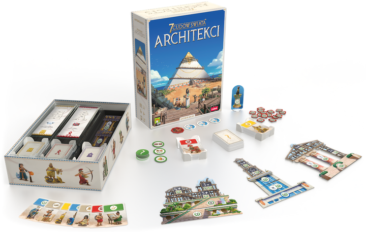 Настольная игра Rebel Архитекторы: 7 чудес света (5425016925713) - изображение 3
