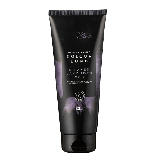 Тонувальний бальзам для волосся IdHAIR Colour Bomb SMOKED LAVENDER 908 200 мл - Фото 1 Тонувальний бальзам для волосся IdHAIR Colour Bomb SMOKED LAVENDER 908 200 мл - зображення 1