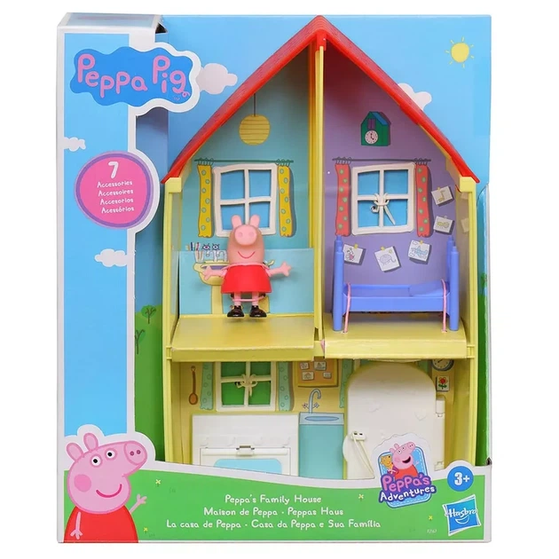 Игровой набор Peppa Pig Домик Пеппы (F2167) - Фото 5 Игровой набор Peppa Pig Домик Пеппы (F2167) - изображение 5