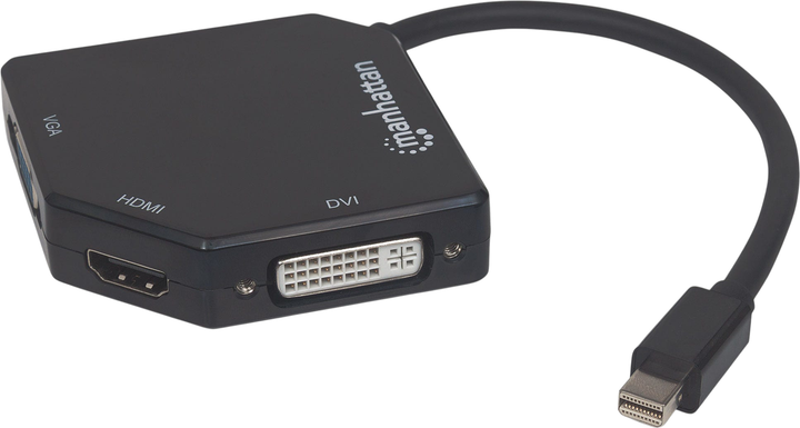 Adapter Manhattan mini-DisplayPort - HDMI 0.25 m Black (766623207720) - Zdjęcie 1 Adapter Manhattan mini-DisplayPort - HDMI 0.25 m Black (766623207720) - obraz 1
