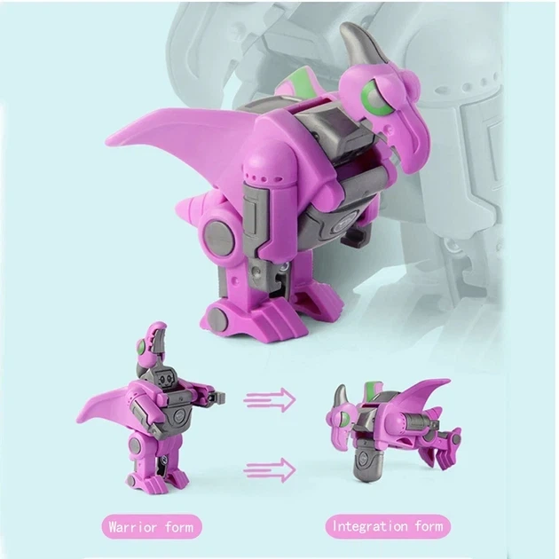 Дитяча іграшка динозавр-трансформер 2110B XINTAIYUAN TOYS (Dinomorpher), розмір упаковки 12,5х16,5 см - зображення 5