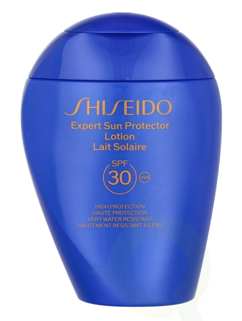 Сонцезахисний лосьйон Shiseido Sun Expert SPF30, 150 мл - Фото 1 Сонцезахисний лосьйон Shiseido Sun Expert SPF30, 150 мл - зображення 1