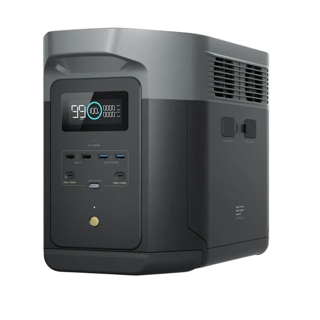 Портативна зарядна станція EcoFlow DELTA 2 Max 2048 Вт·год 2400 Вт LiFePO4 - Фото 5 Портативна зарядна станція EcoFlow DELTA 2 Max 2048 Вт·год 2400 Вт LiFePO4 - зображення 5