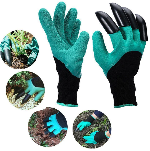 Рукавиці садові Garden Genie Gloves універсальний розмір, водонепроникні (24х12 см) - Фото 1 Рукавиці садові Garden Genie Gloves універсальний розмір, водонепроникні (24х12 см) - зображення 1