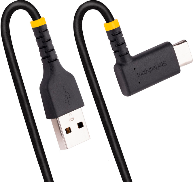 Кабель Startech USB-C - USB-C 2.0 60W 2 м Black (R2ACR-2 m-USB-CABLE) - Фото 4 Кабель Startech USB-C - USB-C 2.0 60W 2 м Black (R2ACR-2 m-USB-CABLE) - зображення 4