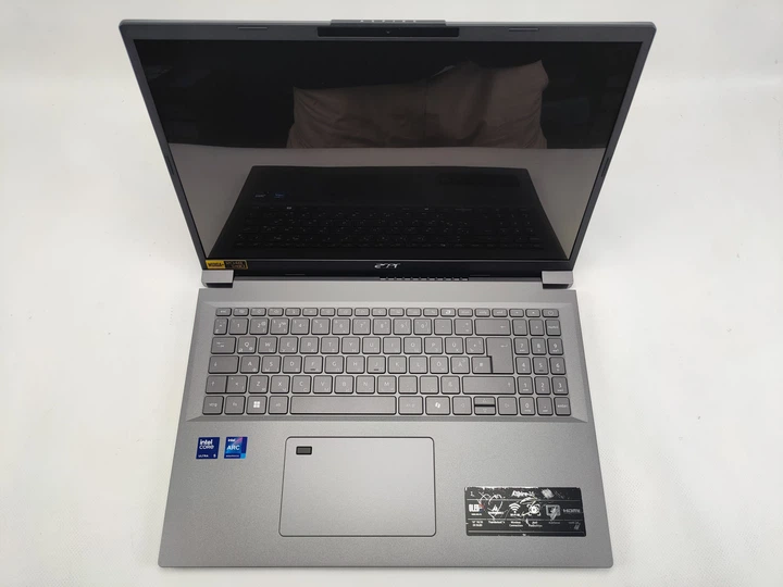 Ноутбук 16" Acer Aspire 16 (A16-71M-53SW) Intel Core Ultra 5 125H RAM 16GB SSD 512GB Windows 11 Алюмінієвий корпус (UKR) (102404822) - Уцінка - зображення 10