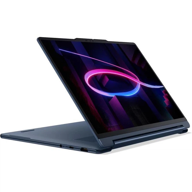 Ноутбук 2-в-1 Lenovo Yoga 9 (83SE0018NT), Intel Core Ultra 7 355 / 14″ / 120 Гц / OLED / Touch / RAM 32 ГБ LPDDR5x / SSD 1 ТБ / Intel Graphics / Windows 11 Home / Синій - Фото 8 Ноутбук 2-в-1 Lenovo Yoga 9 (83SE0018NT), Intel Core Ultra 7 355 / 14″ / 120 Гц / OLED / Touch / RAM 32 ГБ LPDDR5x / SSD 1 ТБ / Intel Graphics / Windows 11 Home / Синій - изображение 8