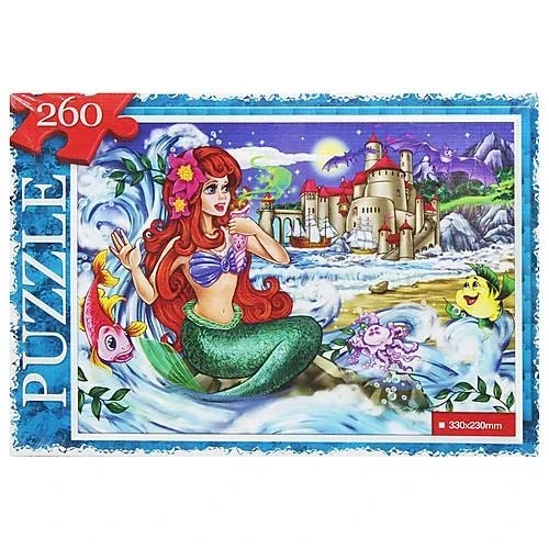 Пазли тверді 260 ел. 28*19*3см (С260-13-10/А21) - Фото 1 Пазли тверді 260 ел. 28*19*3см (С260-13-10/А21) - зображення 1