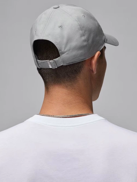 Czapka z daszkiem Nike U J Club Cap Us Cb Wsh Jm HQ1963-077 M-L Szara (197600970830) - obraz 2