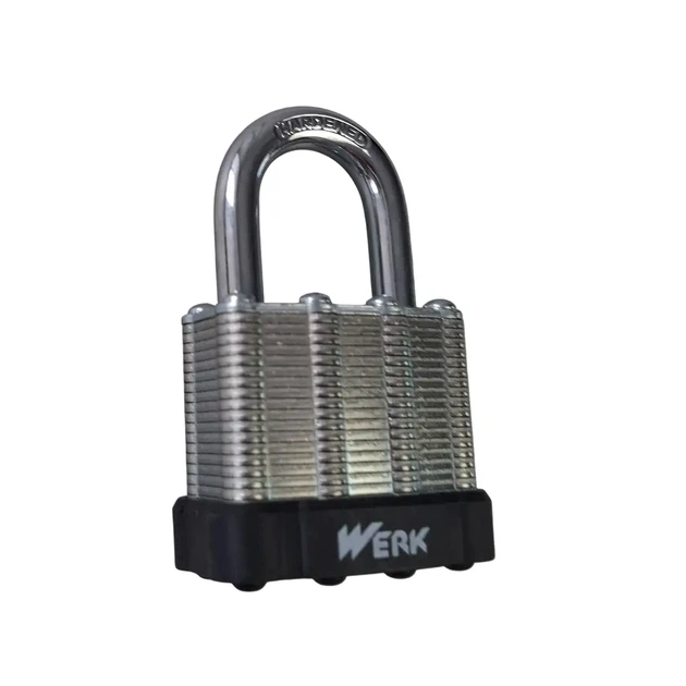 Замок навесной из ламинированной стали WQC1440 (40мм) (WERK) - изображение 4
