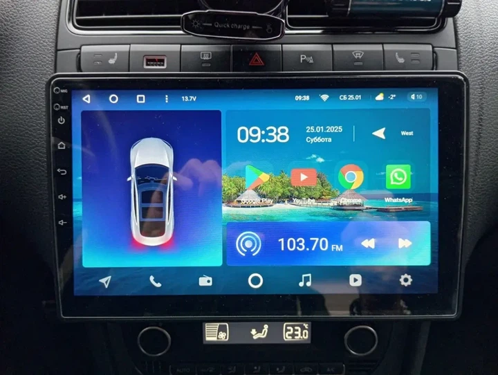 Магнитола для Volkswagen XYAuto-7311-8octa-CarPlay-4/64-360, Android, 10", 4/64 ГБ, GPS, Wi-Fi, CarPlay, 360° - Фото 4 Магнитола для Volkswagen XYAuto-7311-8octa-CarPlay-4/64-360, Android, 10", 4/64 ГБ, GPS, Wi-Fi, CarPlay, 360° - изображение 4