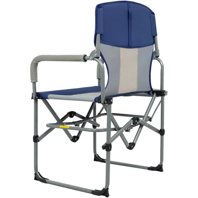 Кресло складное KingCamp ASH Navy/Beige (KC3824_NAVY/MEDIUMGREY) - Фото 3 Кресло складное KingCamp ASH Navy/Beige (KC3824_NAVY/MEDIUMGREY) - изображение 3