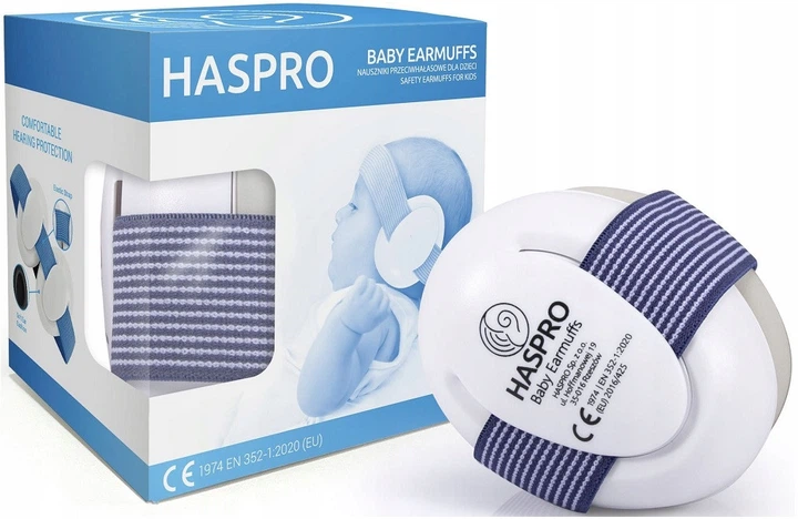 Навушники для дітей захисні антишумові навушники на вуха Haspro 0+ - изображение 3