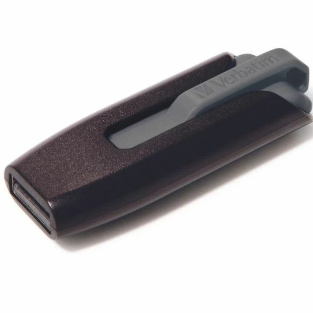 Флешка Verbatim V3 32GB USB-A 3.2 Black (49173) - Фото 1 Флешка Verbatim V3 32GB USB-A 3.2 Black (49173) - изображение 1