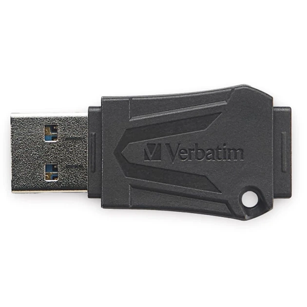 Флешка Verbatim ToughMAX 32GB USB-A 2.0 Black (49331) - изображение 2