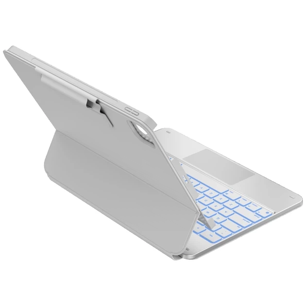Чохол Typecase Edge Plus з клавіатурою для iPad Air 13 M2 | M3 | M4 White (KB206-129-E-WHTCBF-WHT-B-US-V5) - Фото 5 Чохол Typecase Edge Plus з клавіатурою для iPad Air 13 M2 | M3 | M4 White (KB206-129-E-WHTCBF-WHT-B-US-V5) - зображення 5
